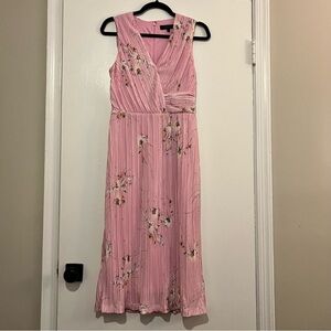RACHEL Rachel Roy Pink Floral Midi Dress
